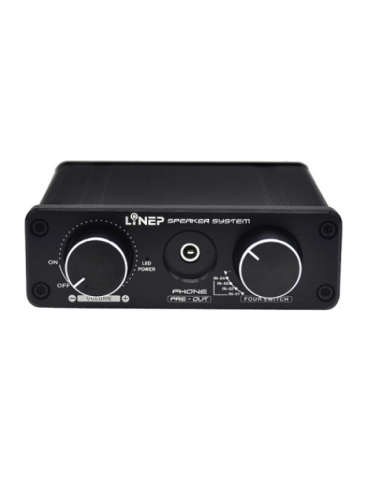 A926 Four-In Two-Out Signal Amplifying Switcher (Black)