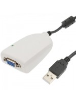 USB To VGA Multi-Monitor / Multi-Display Adapter, USB 2.0 External Graphics Card