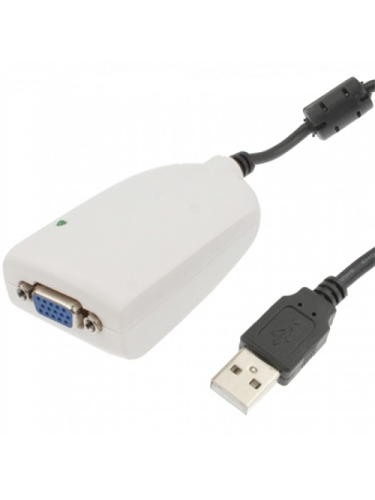USB To VGA Multi-Monitor / Multi-Display Adapter, USB 2.0 External Graphics Card