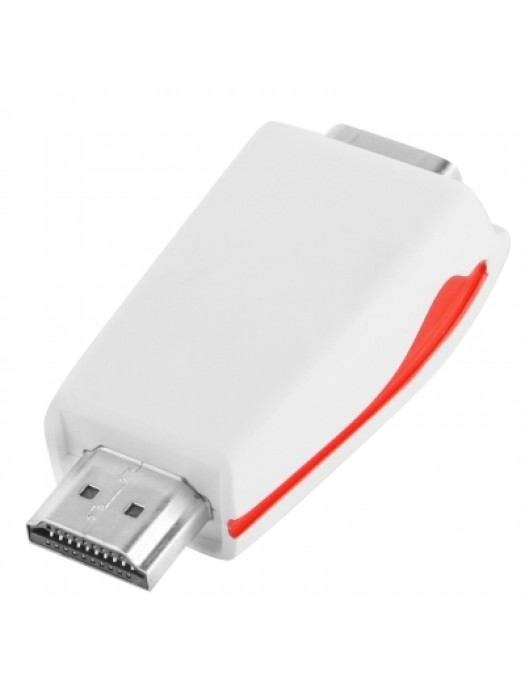 Full HD 1080P HDMI to VGA Adapter for Power and Audio