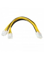25cm EPS ATX Motherboard 8 Pin Power Extension Cord Cable Using AWG 18 Wires