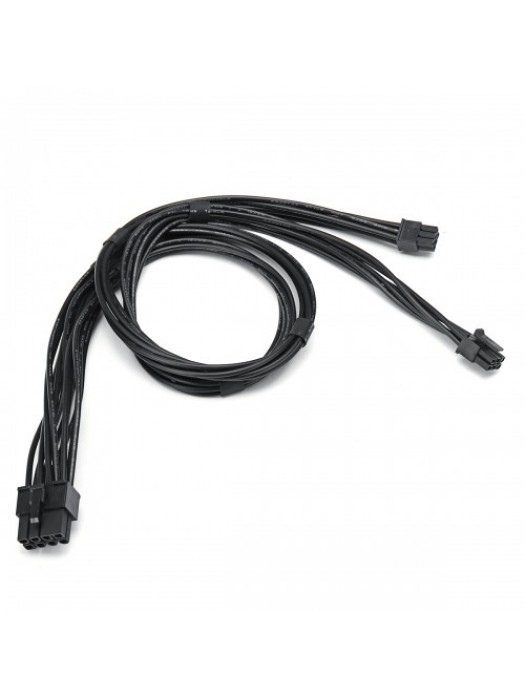 18AWG Dual Mini 6 Pin To 8 Pin PCI-E Power Cable For Mac Pro Video Card