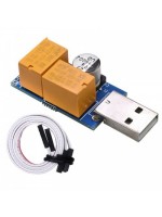 USB Watchdog Card Double Relay Unattended Automatic Restart Blue Screen Crash Timer Reboot for 24H Mining Server Gaming