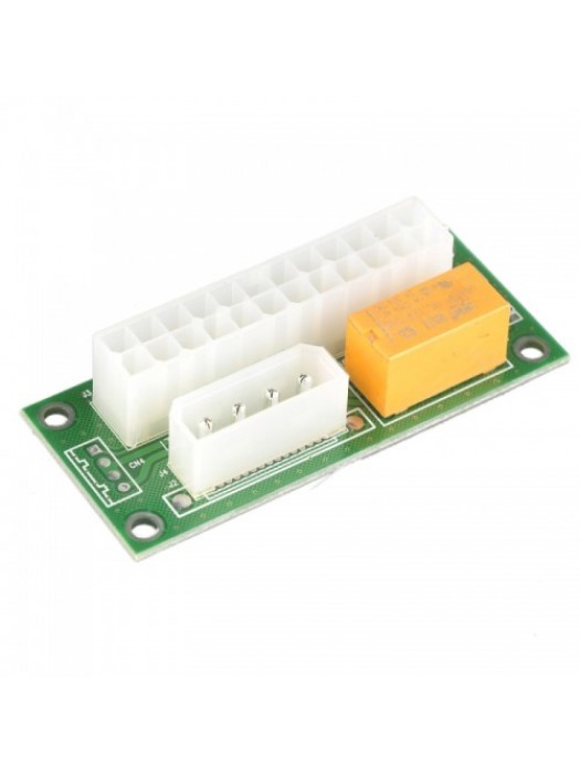 24 Pin Power Dual Card Power Supply Synchronous Starting Line Multi-function Adapter