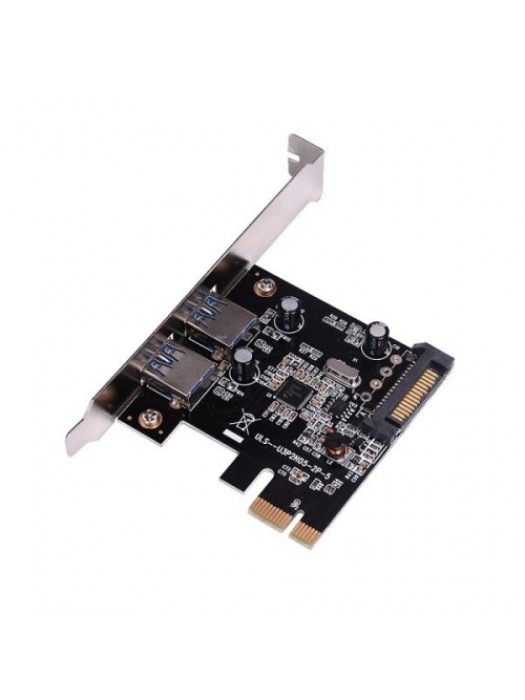 2-Port USB SuperSpeed USB 3.0 PCI-E PCI Expansion Card