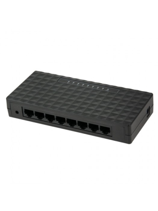 8-Port 10/100Mbps Gigabit Ethernet Desktop Switch