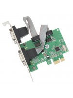 2-Port PCI-E Serial PCI Express Controller Card