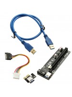 USB 3.0 PCI-E Express 1x to 16x Extender Riser Card Bitcoin Litecoin