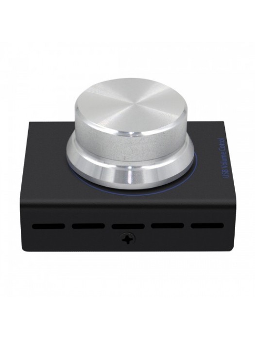 OT-U001 USB Volume Control PC Computer Speaker Audio Volume Controller Knob, Support Win 10 / 8 / 7 / Vista / XP &#038; Mac (Black)