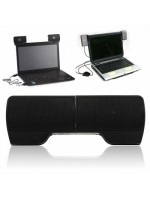 Mini Portable USB Wall-mounted External Speaker for Laptop PC Black
